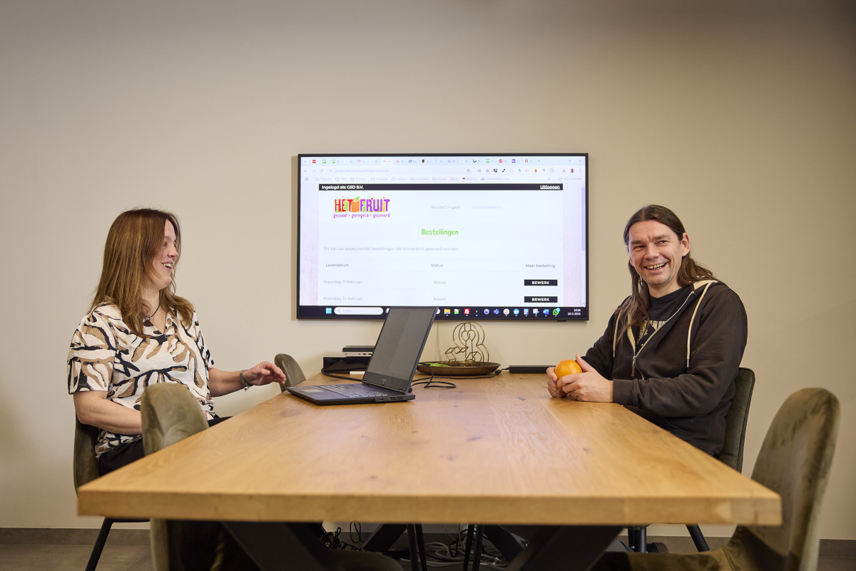 Hèt Fruit - Klantenportal op maat
