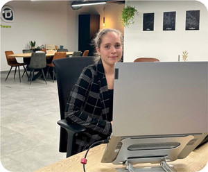 Nieuwe collega Evelien